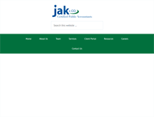 Tablet Screenshot of jakcpa.com